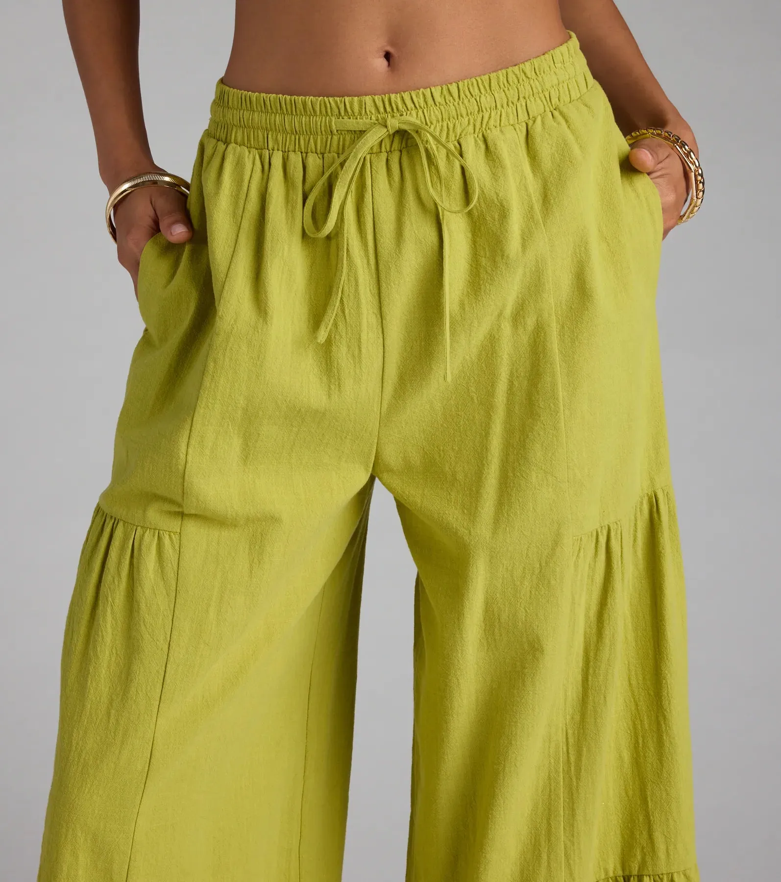 Take Me Away High-Rise Palazzo Pants sold by Windsor product image thumbnail 4