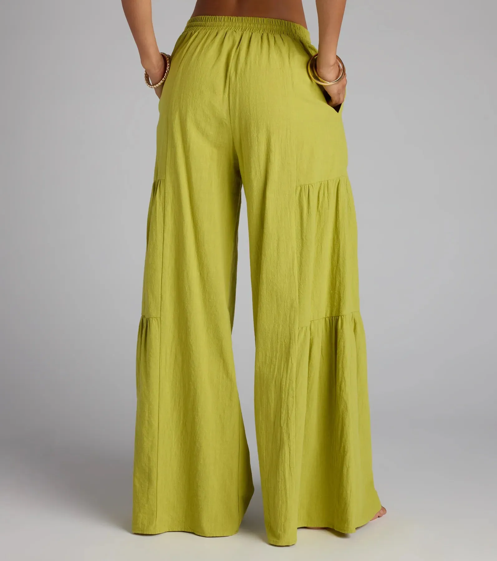 Take Me Away High-Rise Palazzo Pants sold by Windsor product image thumbnail 2
