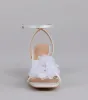 Glam Bloom Flower Strap Kitten Heels sold by Windsor