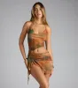 Desert Babe Abstract Cutout Mini Dress sold by Windsor