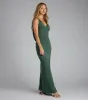 Little Bit Of Drama Low Back Maxi Dress sold by Windsor