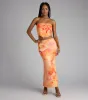 Perfect Symphony Floral Tube Top sold by Windsor