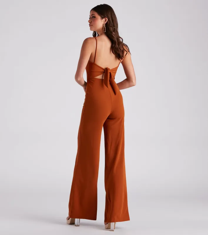 PLACEHOLDER - Sleek And Stylish Crepe Jumpsuit sold by Windsor