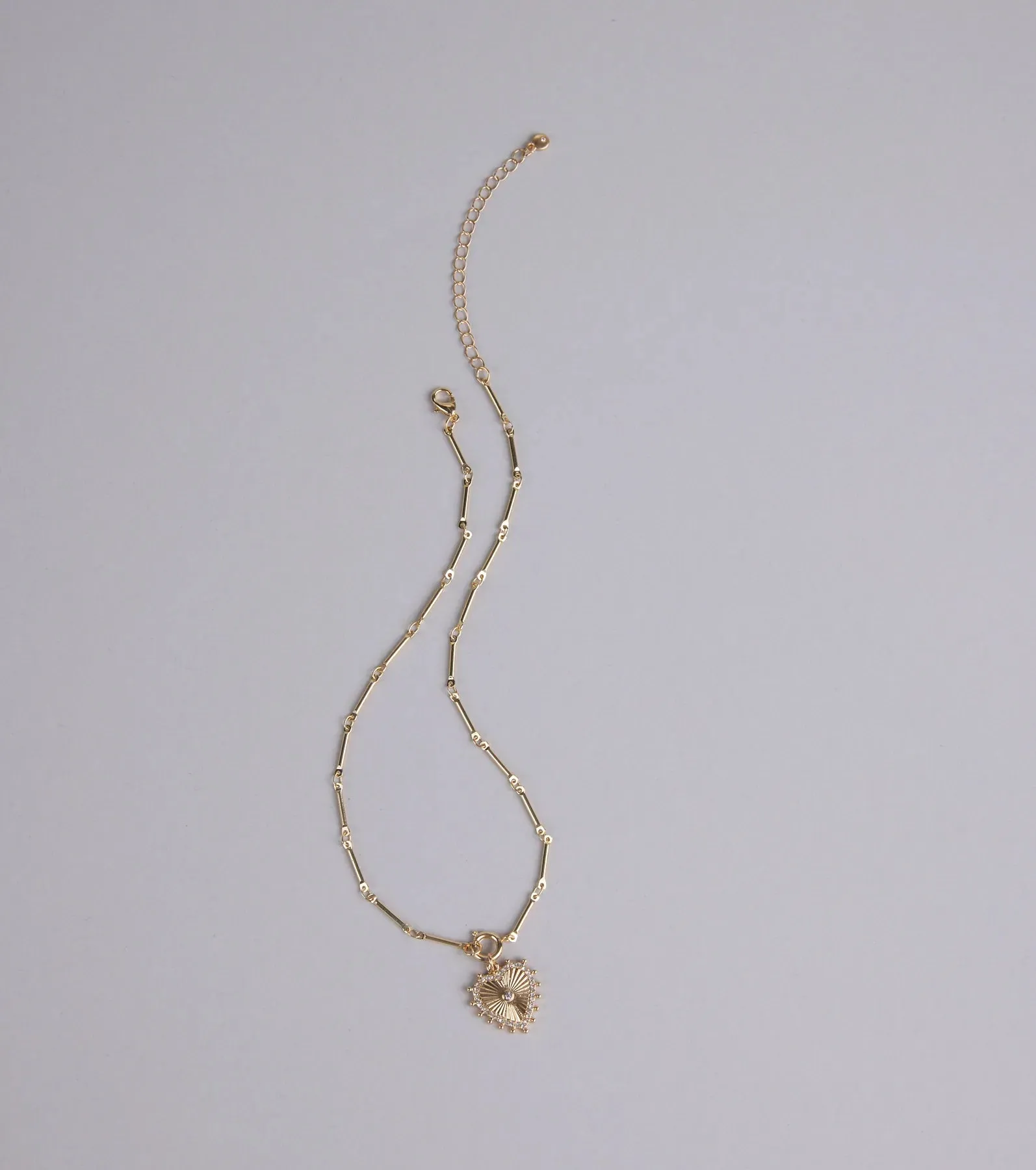 Heartfelt Energy Pendant Chain Necklace sold by Windsor