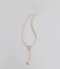 Major Statement Chain Lariat Necklace sold by Windsor