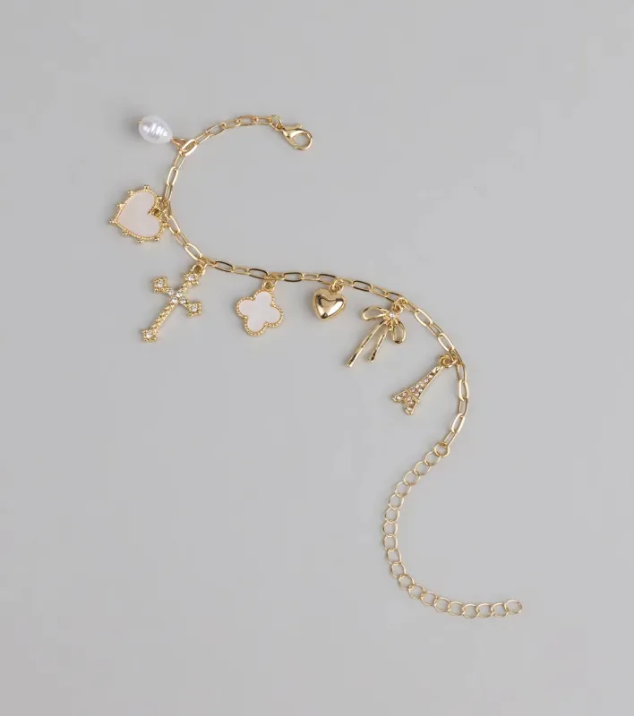 Charm School Dropout Chain Bracelet sold by Windsor