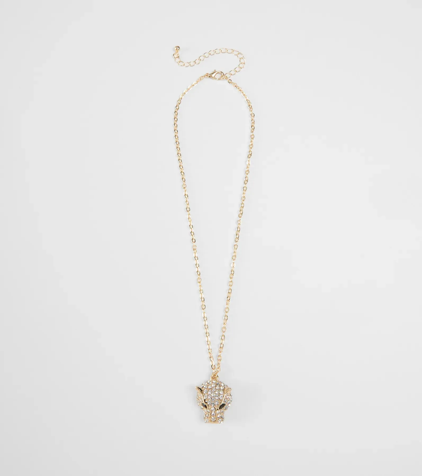 Totally Wild Rhinestone Animal Charm Necklace sold by Windsor