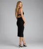 Flirt Mode Activated Cutout Lace Midi Dress sold by Windsor