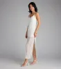 All Eyes on You Lace Low Back Midi Dress sold by Windsor