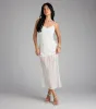 All Eyes on You Lace Low Back Midi Dress sold by Windsor
