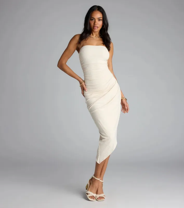 So Loved Tube Bodycon Midi Dress sold by Windsor