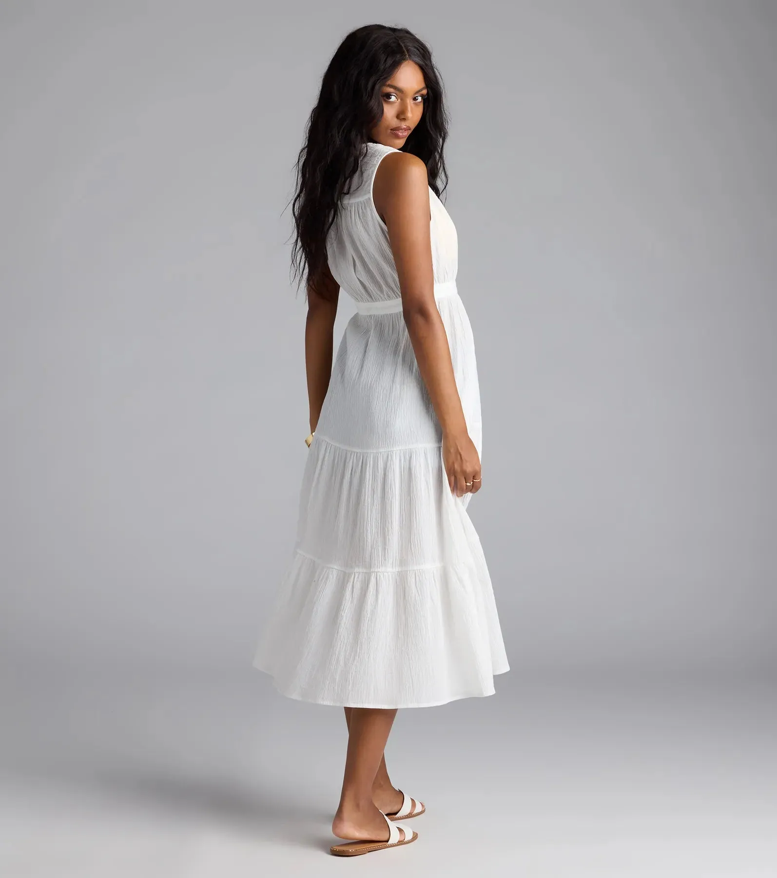 Breezy Moment Tie-Front Duster sold by Windsor product image thumbnail 2