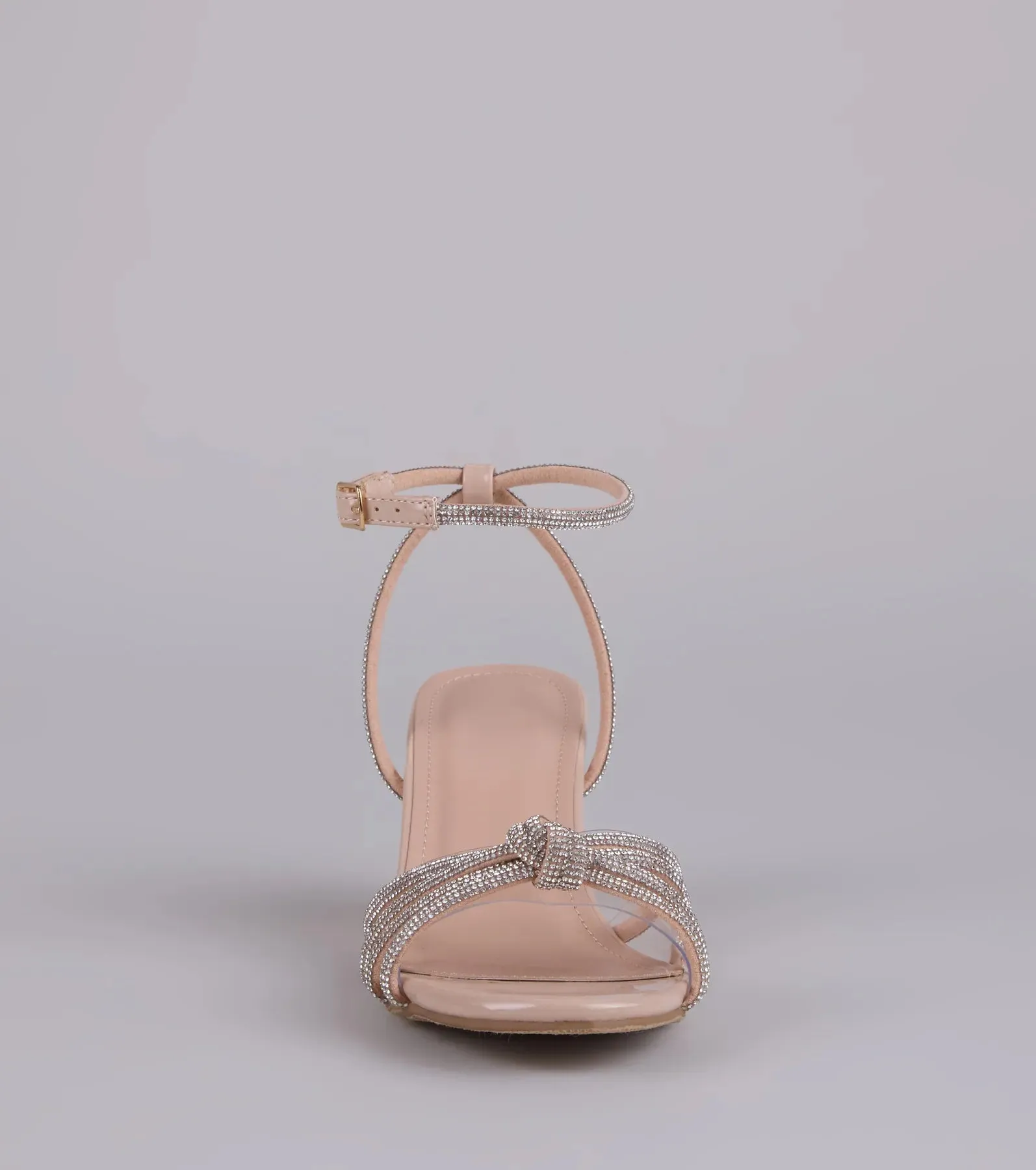 Sparkle Agenda Rhinestone Strappy Block Heels sold by Windsor product image thumbnail 3