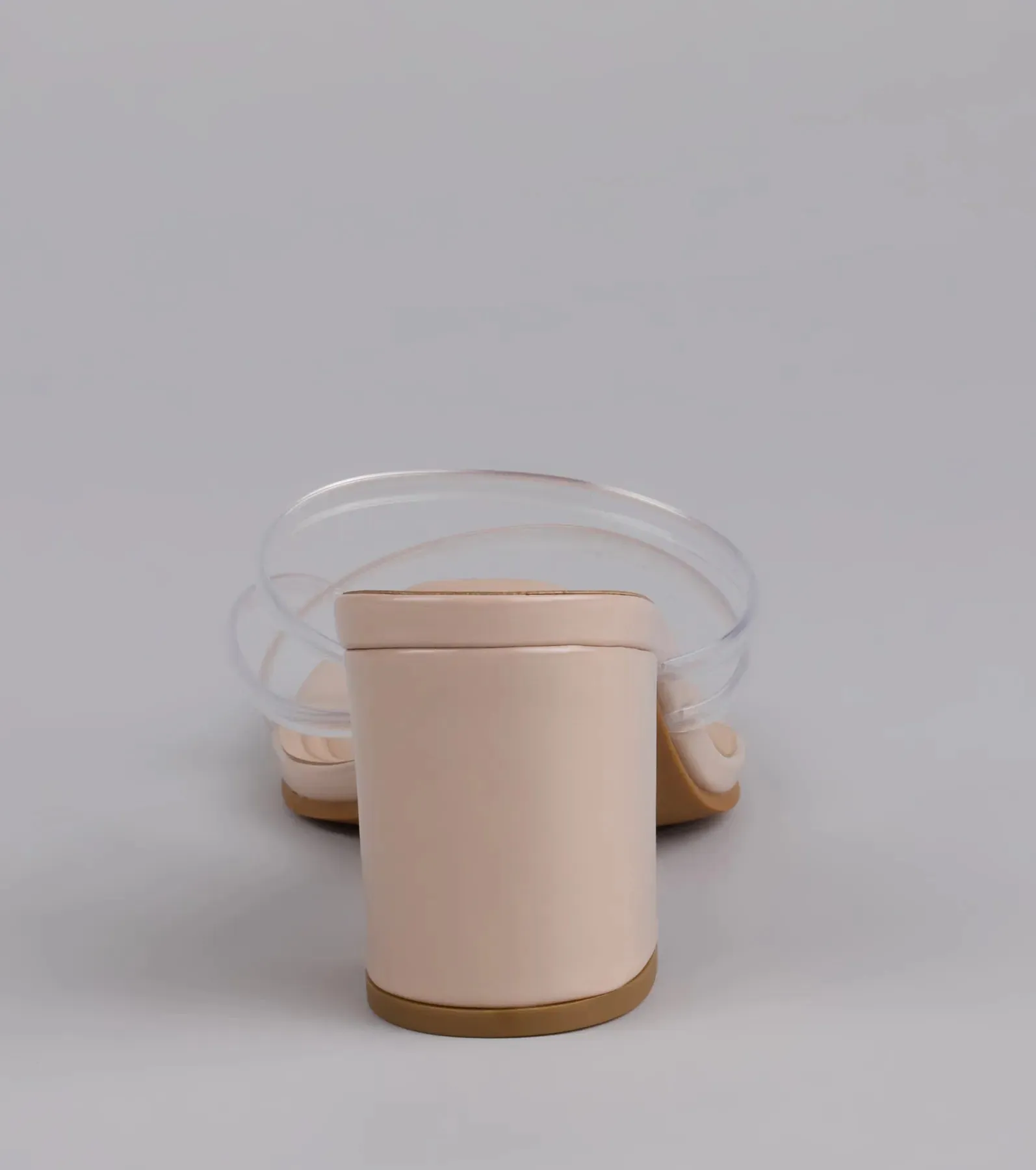 Low-Key Chic Clear Strappy Mules sold by Windsor product image thumbnail 4