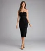 Crush Alert Bodycon Midi Dress sold by Windsor