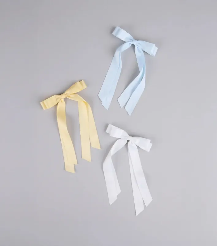 Pretty Please Hair Bow Clip Set sold by Windsor