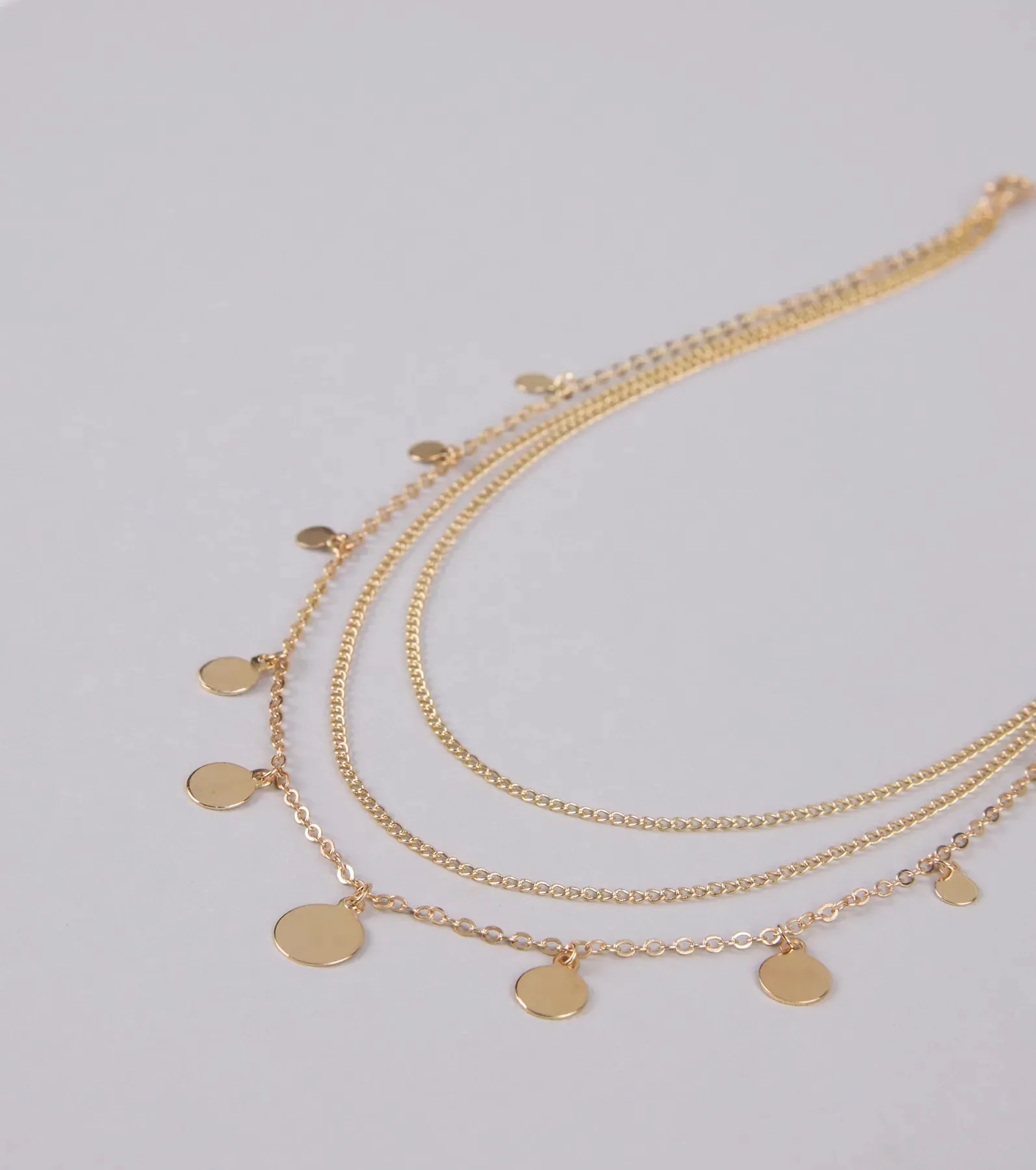 Effortlessly Extra Layered Chain Necklace sold by Windsor product image thumbnail 2