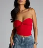 More To Come Twist Tube Crop Top sold by Windsor