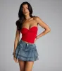 More To Come Twist Tube Crop Top sold by Windsor
