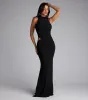 Katherine Mock Neck Cutout Mermaid Formal Dress sold by Windsor