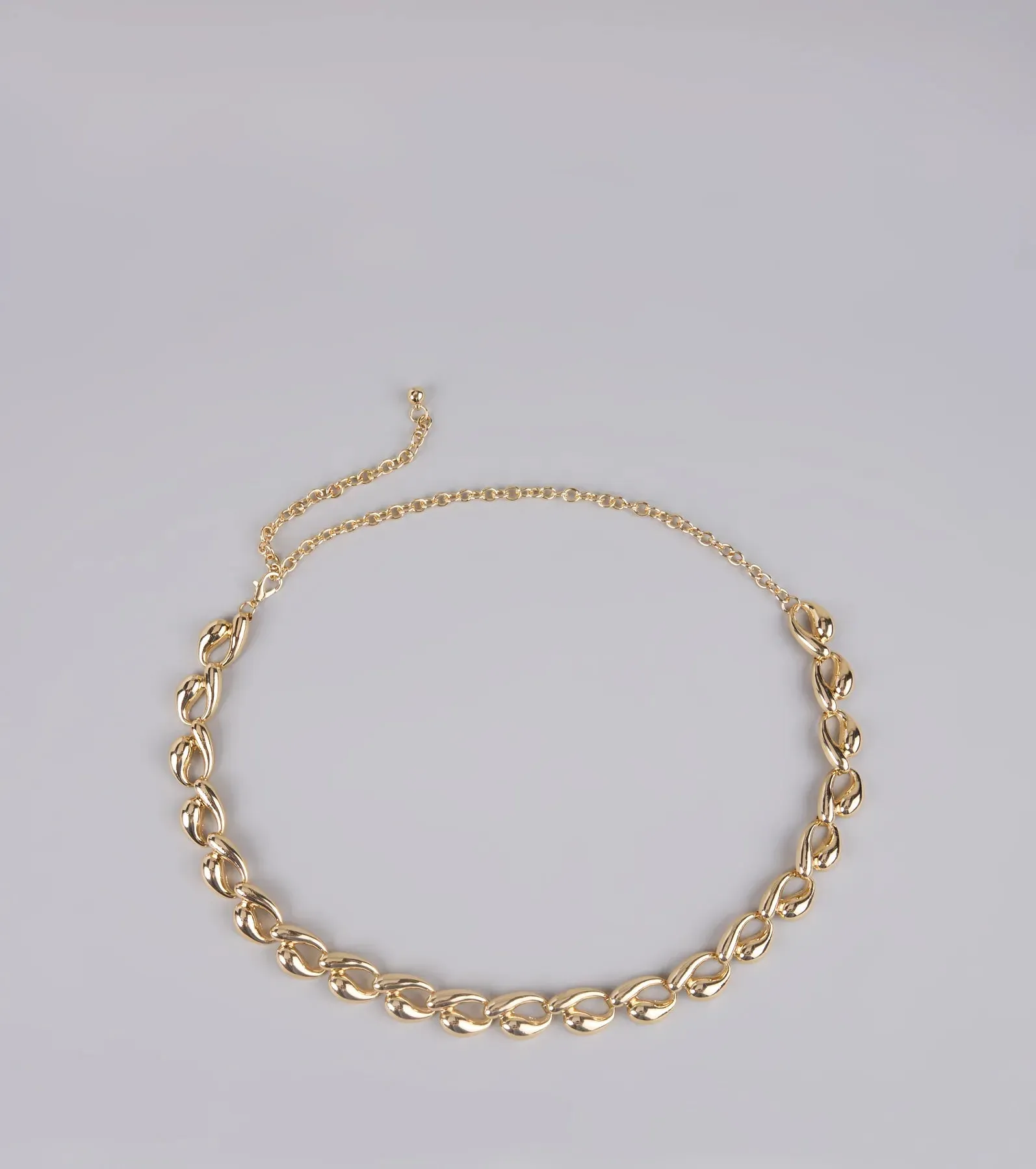 Heavy on the Drama Chain Belt sold by Windsor