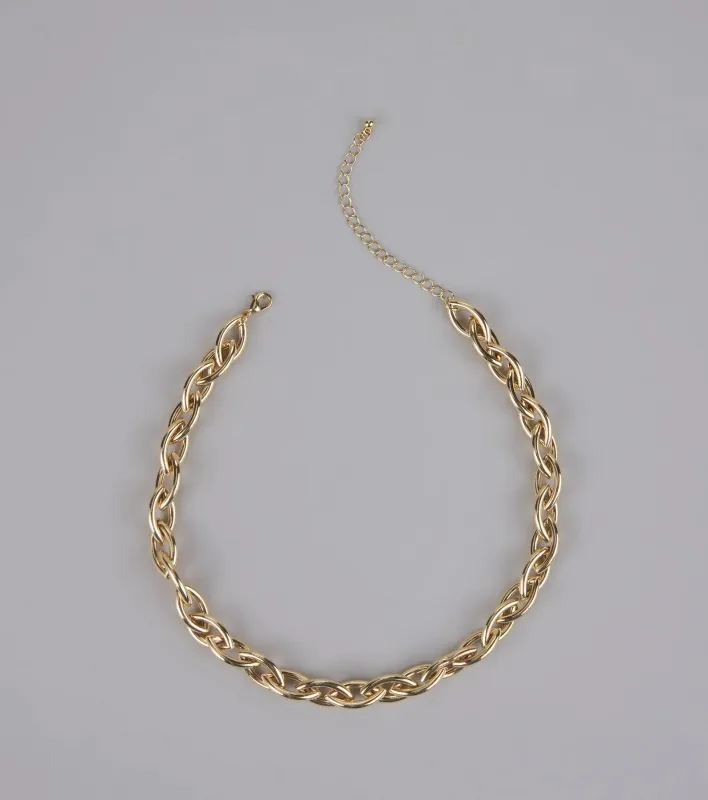 In the Loop Chain Necklace sold by Windsor