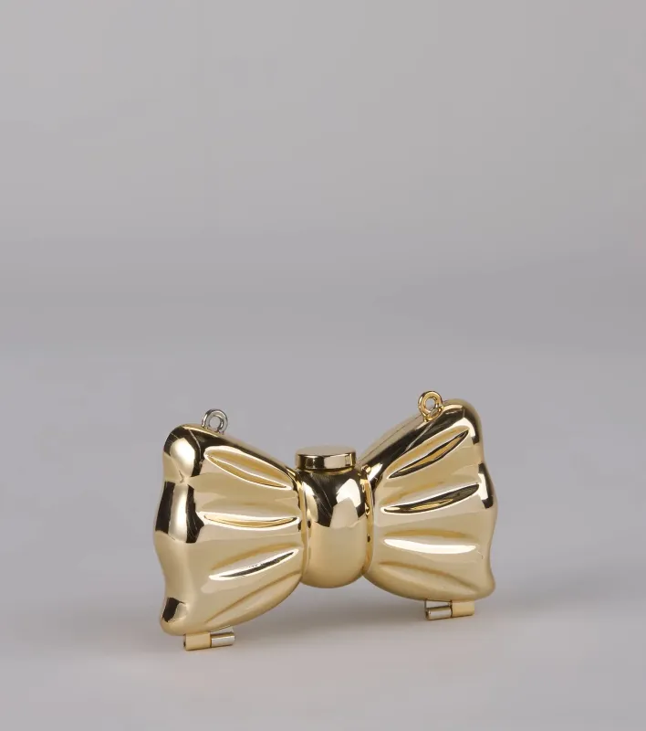 Sweet But Chic Mini Bow Clutch sold by Windsor