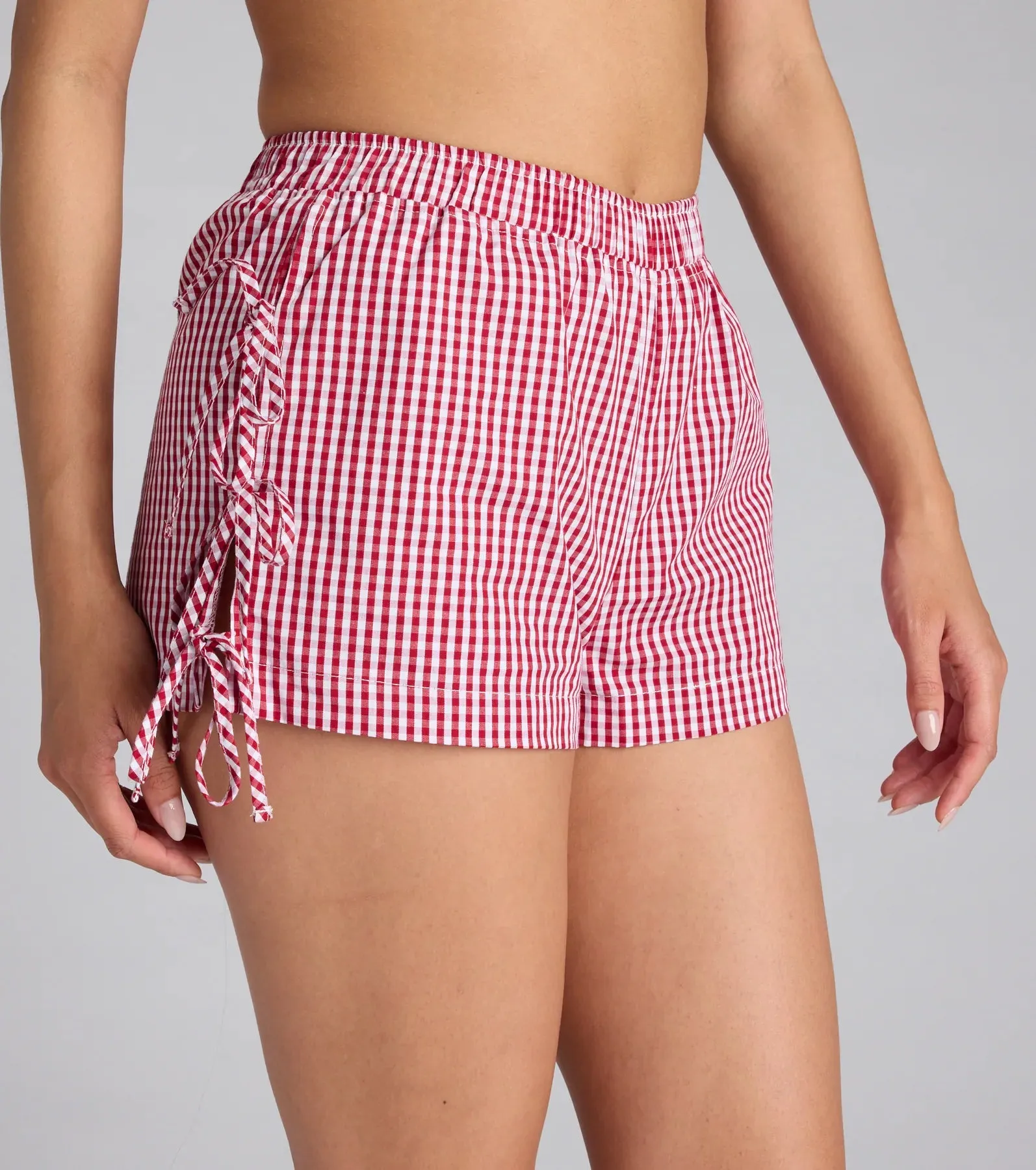 Short But Sweet Gingham Bow Shorts sold by Windsor product image thumbnail 3