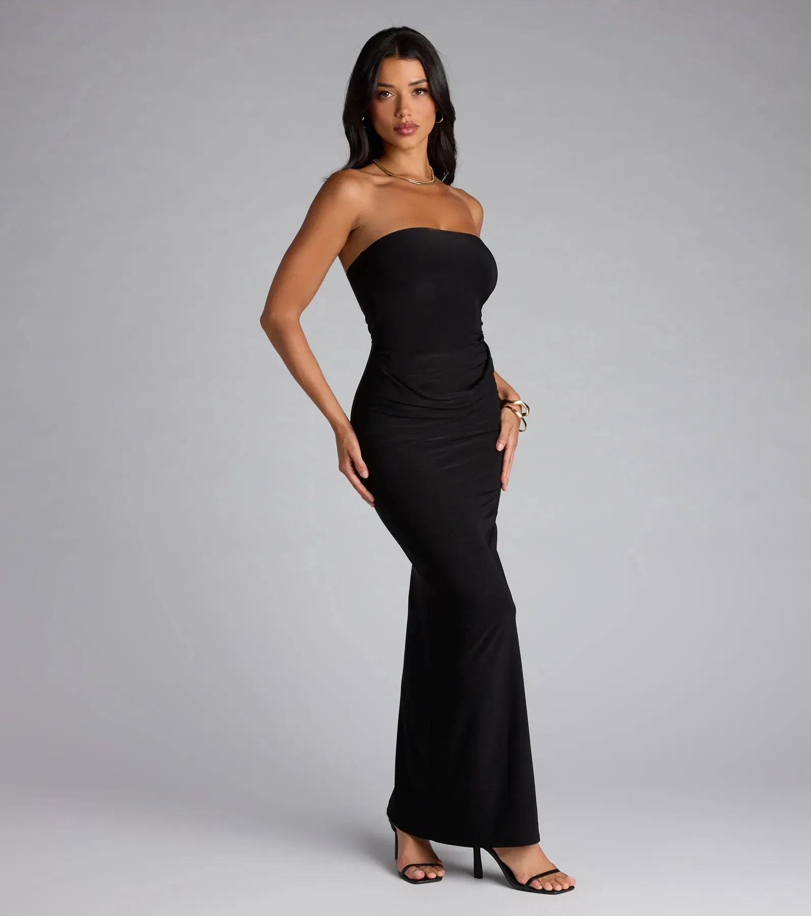 Love Me Like This Tube Maxi Dress sold by Windsor product image thumbnail 4