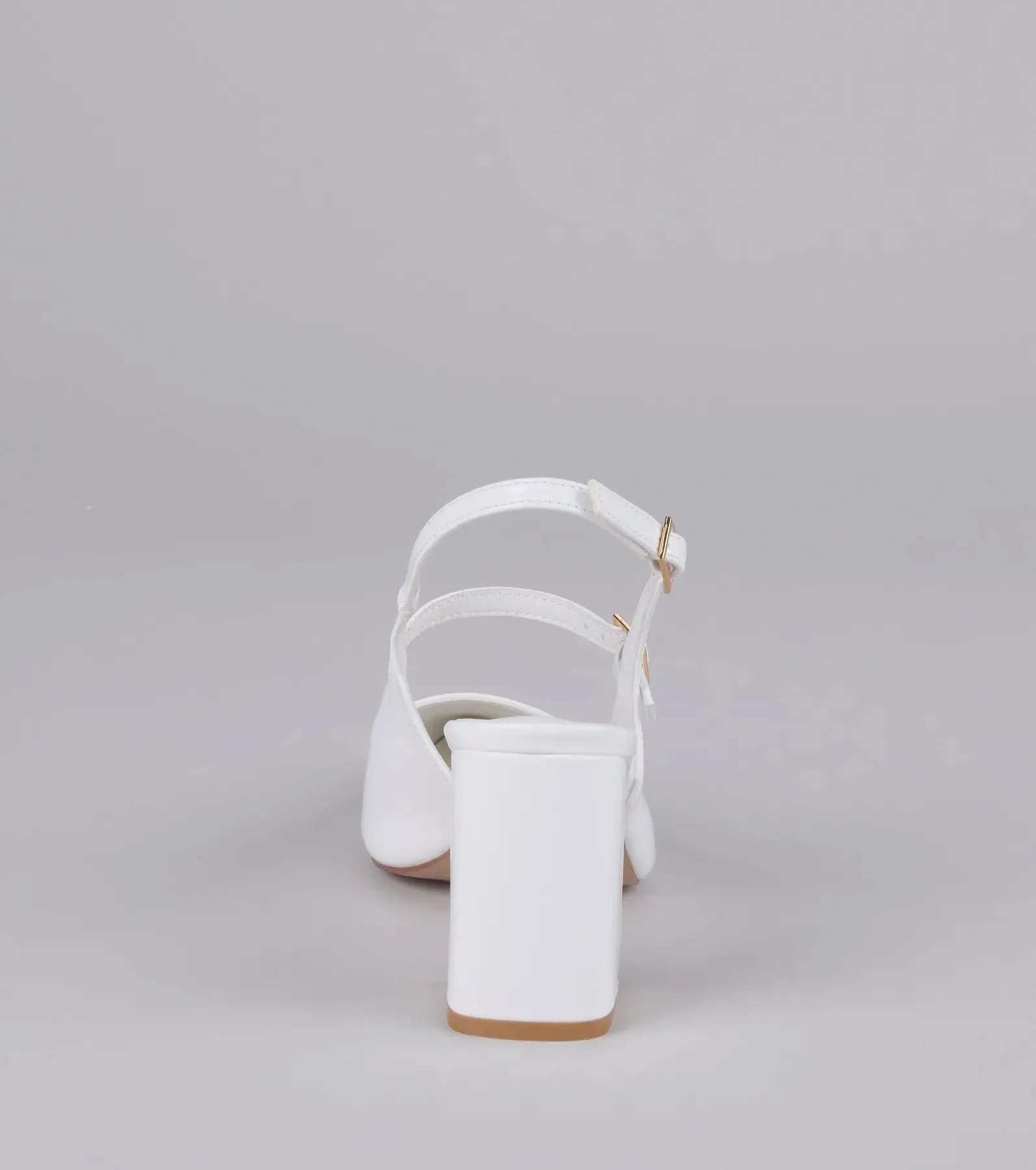 Point Made Buckle Strap Sling-Back Pumps sold by Windsor product image thumbnail 4