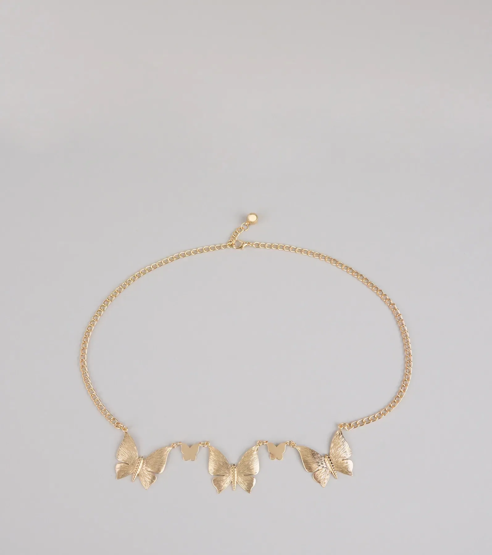 Chic Daydream Butterfly Chain Belt sold by Windsor