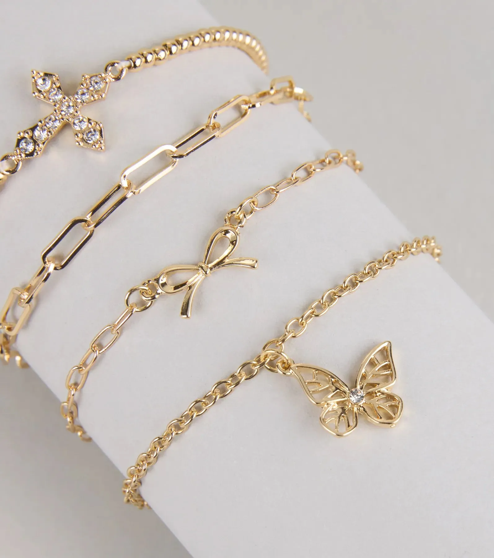 Sweet On Stack Four-Pack Bracelet Set sold by Windsor product image thumbnail 2