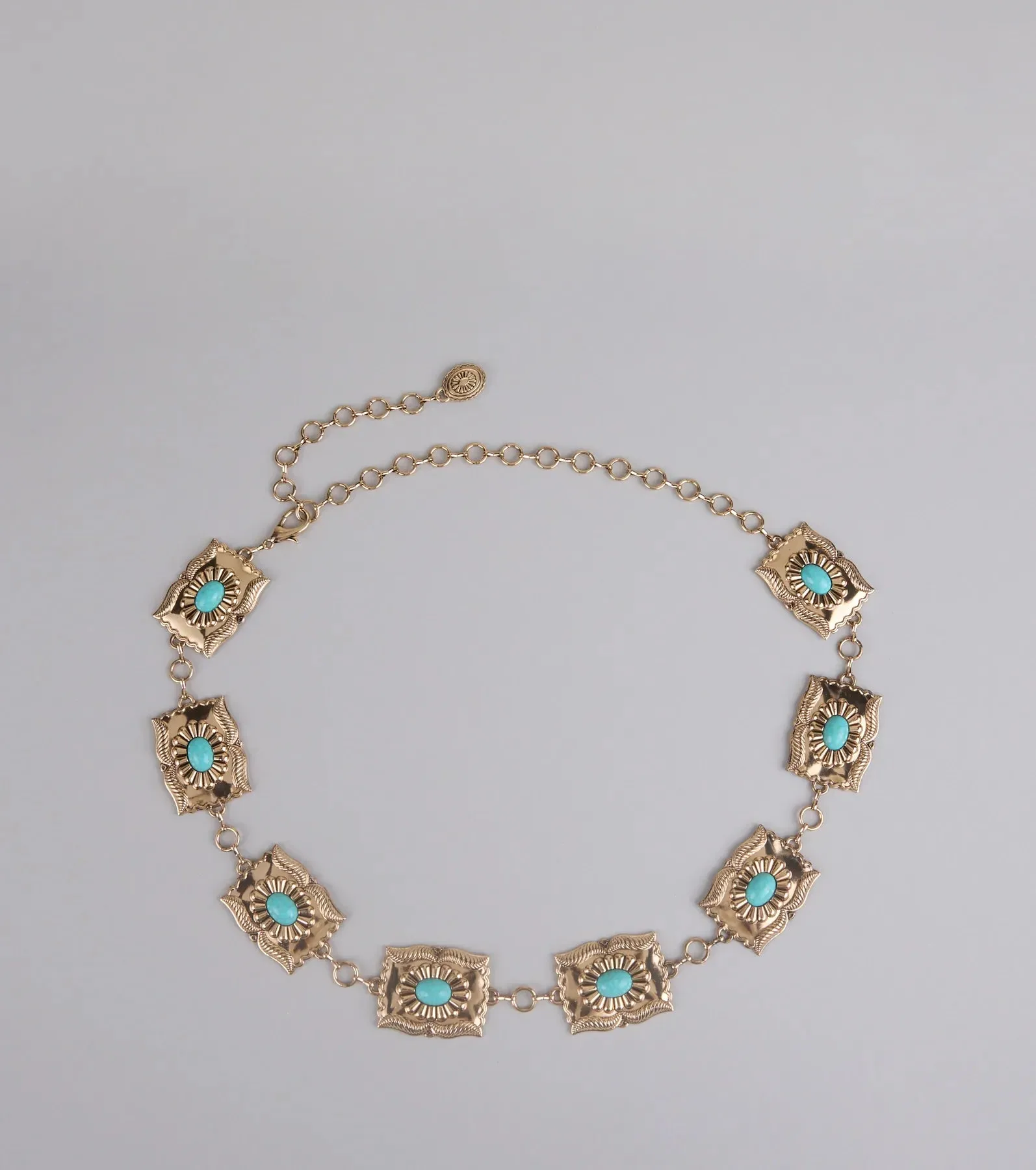 Hometown Rodeo Concho Chain Belt sold by Windsor