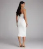 Sweetheart Status Tube Midi Dress sold by Windsor