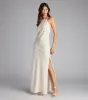 Coastal Chic Linen Halter Maxi Dress sold by Windsor