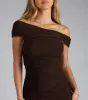 Ashlynn Off-Shoulder Mermaid Formal Dress sold by Windsor
