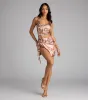 Glow Mode Activated Leopard Mini Dress sold by Windsor
