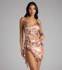 Glow Mode Activated Leopard Mini Dress sold by Windsor