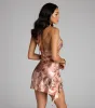 Glow Mode Activated Leopard Mini Dress sold by Windsor