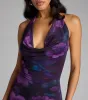 Twirling Babe Floral Ruffle Mini Dress sold by Windsor