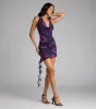 Twirling Babe Floral Ruffle Mini Dress sold by Windsor