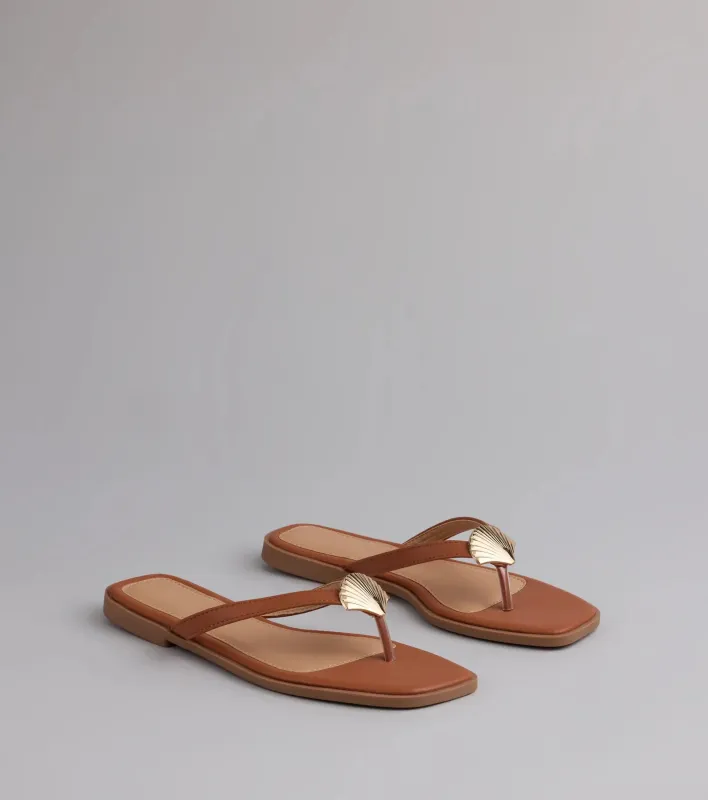 Golden Hour Seashell Sandals sold by Windsor
