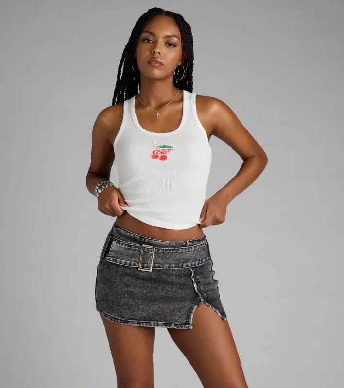Cherry Coke ™ Graphic Tank Top sold by Windsor