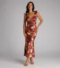 Love in Full Bloom Floral Maxi Dress sold by Windsor