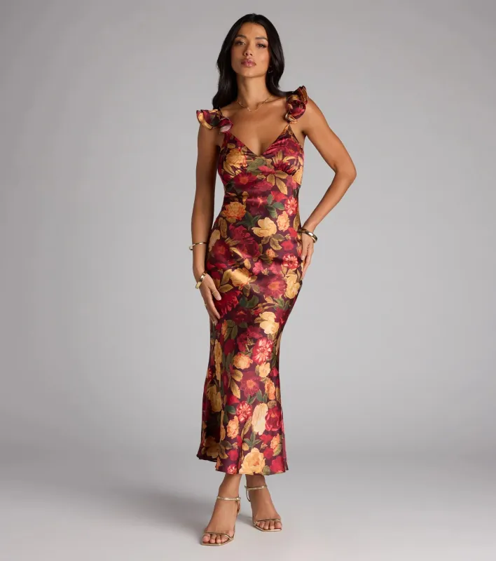 Love in Full Bloom Floral Maxi Dress sold by Windsor