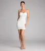 Clarissa Rhinestone And Pearl Mini Dress sold by Windsor
