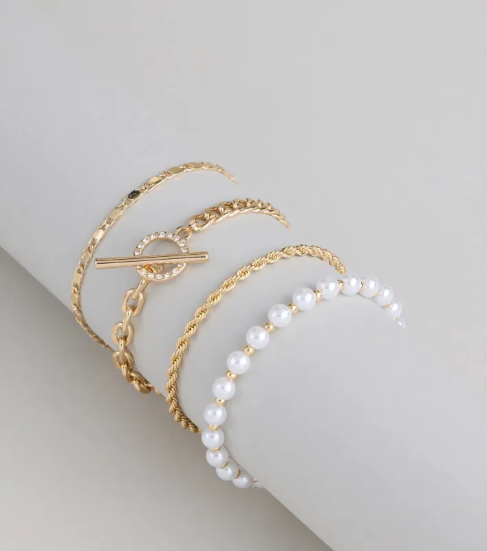 Love Of Mine Four Piece Bracelet Set sold by Windsor