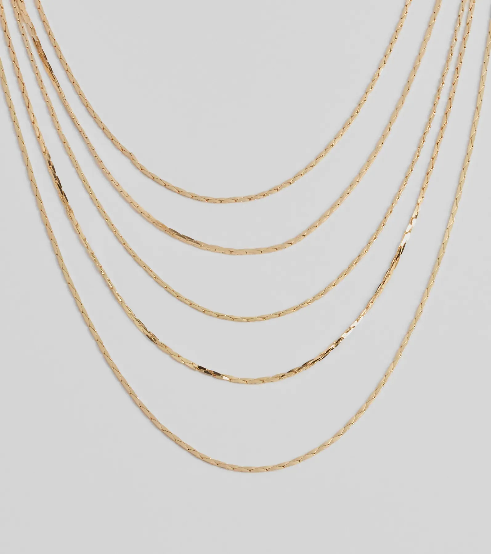 Keep It Layered Chain Necklace sold by Windsor product image thumbnail 2