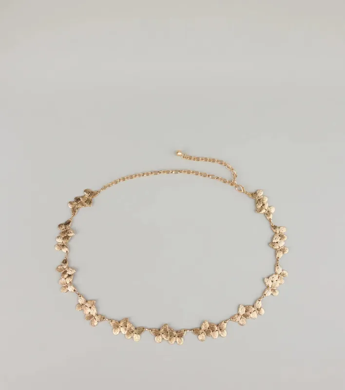 Trendy Bliss Butterfly Chain Belt sold by Windsor