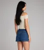 Flirty Angles One-Shoulder Crop Top sold by Windsor